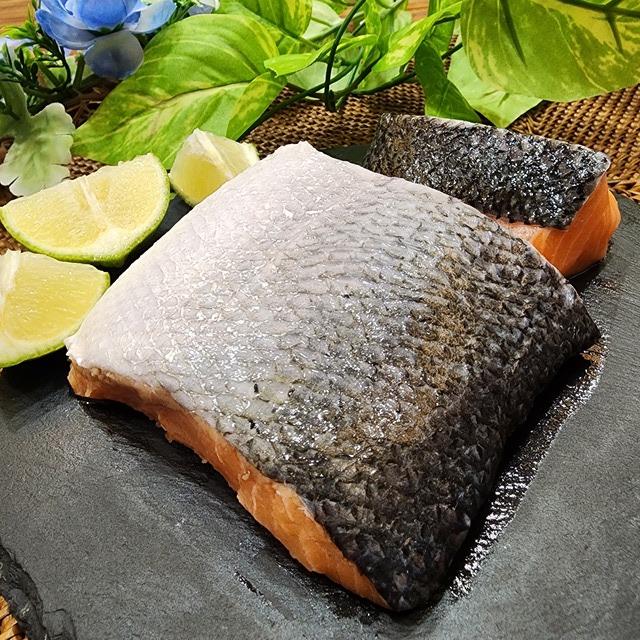 鮮味工坊,挪威冰鮮鮭魚菲力〔帶皮〕